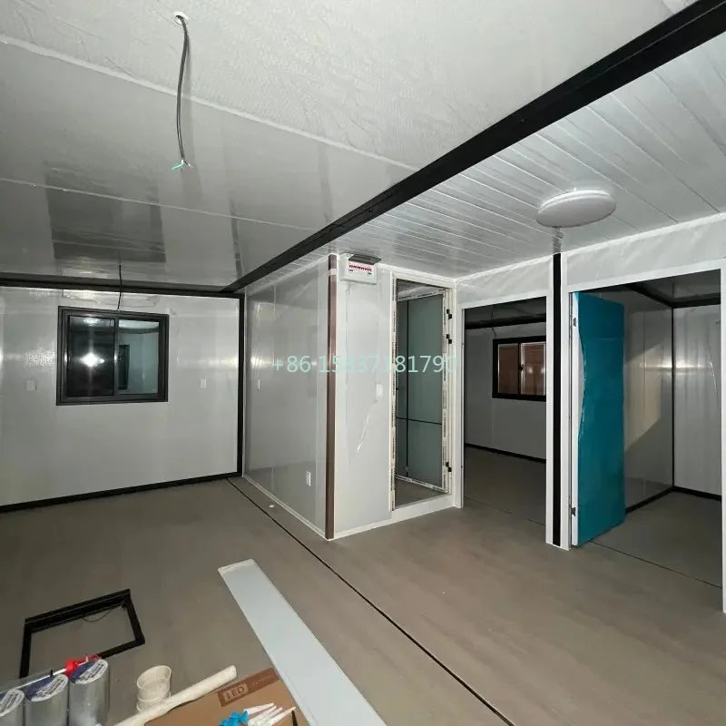Easily Assembled Container House Luxury Living Prefabricated Expandable Mobile Home Folding House Container with 2 3 Bedrooms