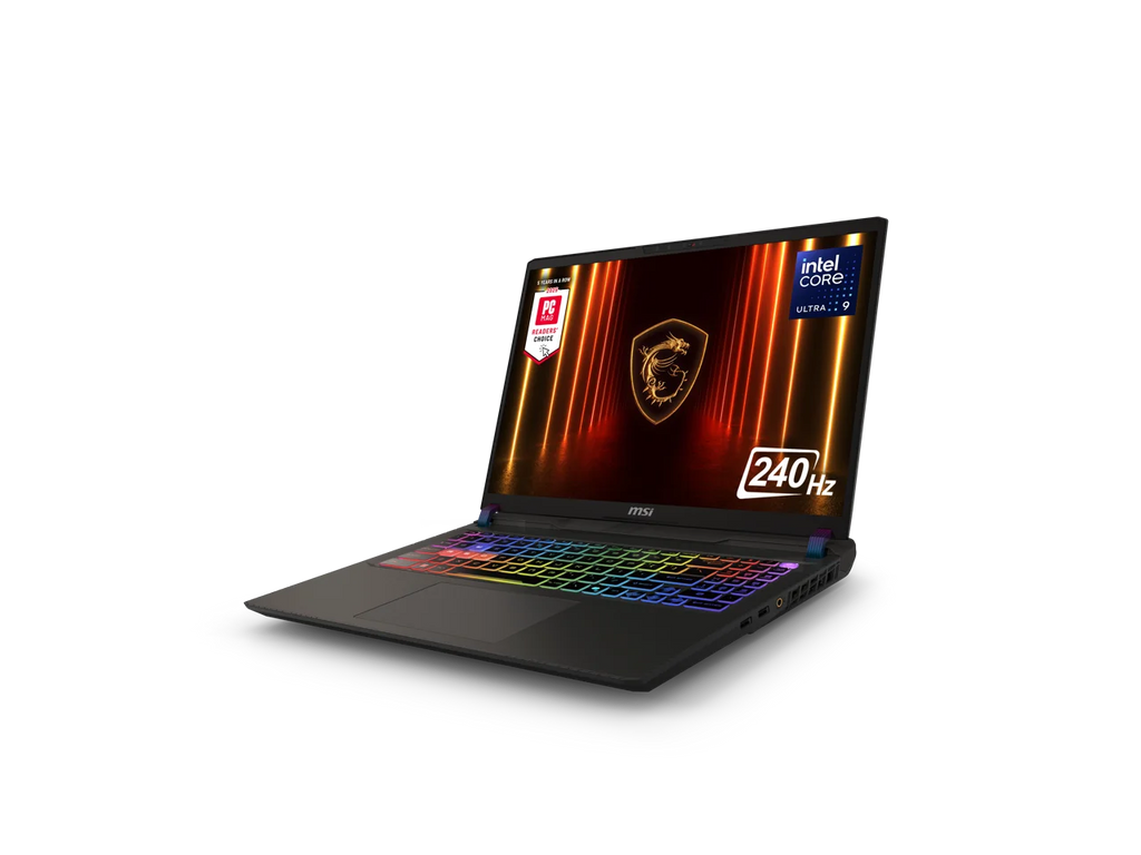 Msi Vector - 16" Qhd+ Lcd Geforce Rtx 5080 Laptop Gpu - Intel Core Ultra 9 275Hx - 16Gb Memory - 1 Tb Ssd - Windows 11 Home Gaming Laptop - 240 Hz (Vector 16 Hx Ai A2Xwig-050Us)