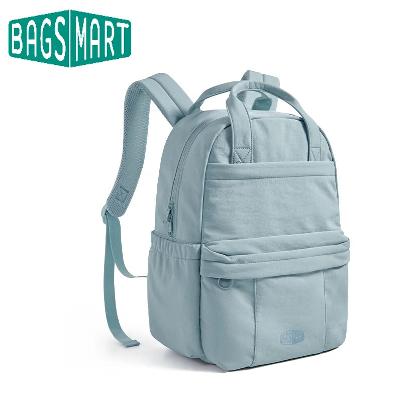 BAGSMART Women's Backpack Large Capacity Laptop Travel Outdoor Carry on Luggage Bag Lightweight School Backpacks for Girl
