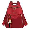 Large Capacity Women Backpacks Simple Black Travel Bag Solid Harajuku Student Schoolbag Casual Woman's Nylon Small Backpack