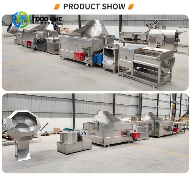 French fries production line/making machine French fries production, fried potato production line