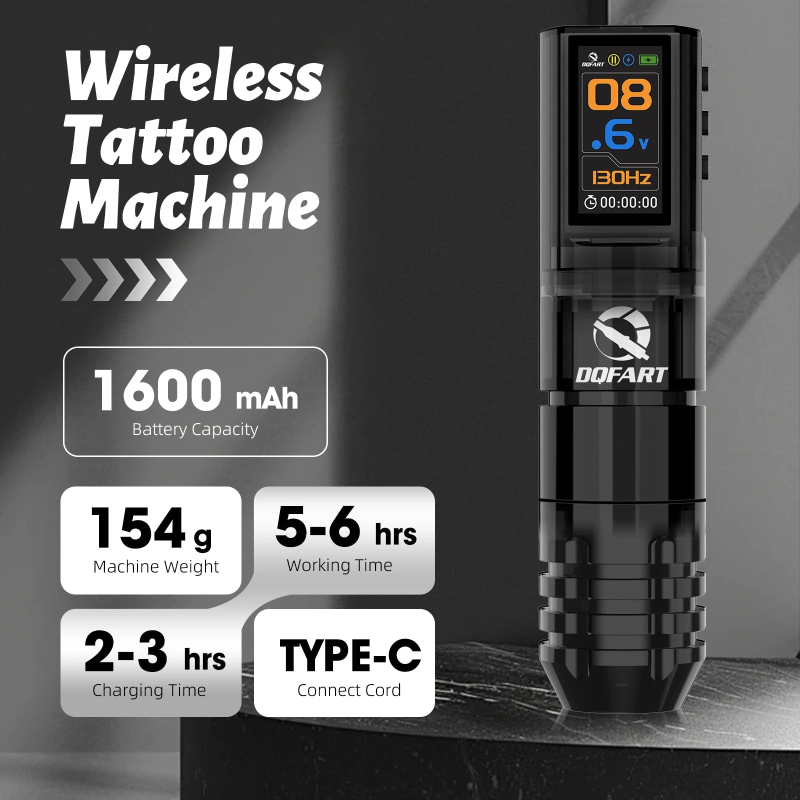 Tattoo Kits Full Kit Tattoo Machine For Permanent Makeup Tattoo Pen Kit Wireless Power Supply Tattoo Supplies Accessiores