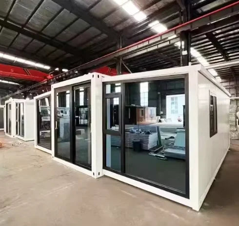 Container House Mobile House Double-wing Folding House Stylish Compact Expandable Waterproof Modern Modular Hot Sale