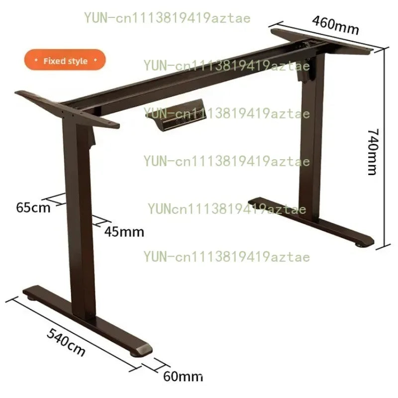 Dual Motor Smart Electric Height Adjustable Desk Leg Frame, Ergonomic Lifting Table Support Bracket, DIY Standing Desk Base