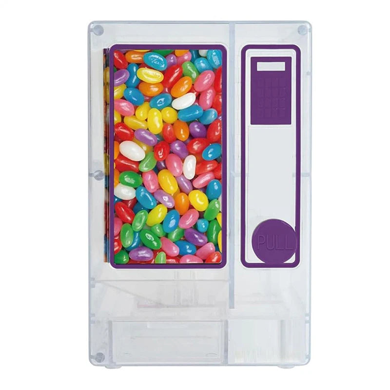 Cute Candy Vending Machine for Desk, Dispense Mini Candies Manually, The Ideal Christmas&Birthday Gift