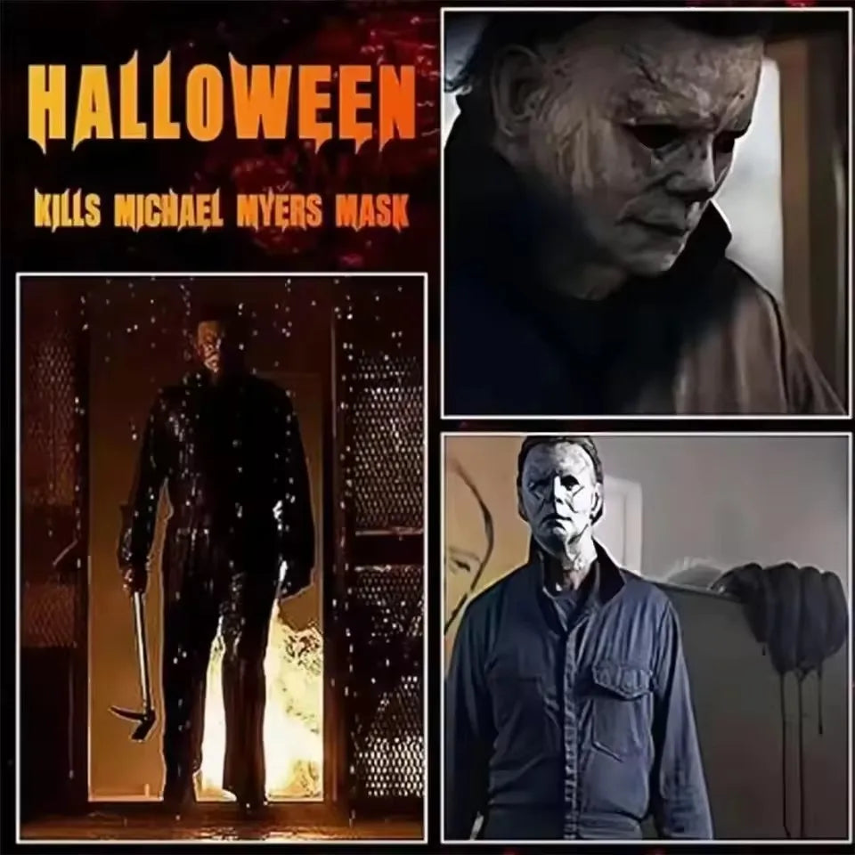 Costume Mask Horror Michael Myers Mask Realistic Creative Killer Mask Latex Halloween Masks Cosplay