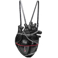 Fashion Shoulder Bags PU Backpack Dark Binding Chain Heart Bags For Women Man Gothic Punk Metal Crossbody Bag Creative Design