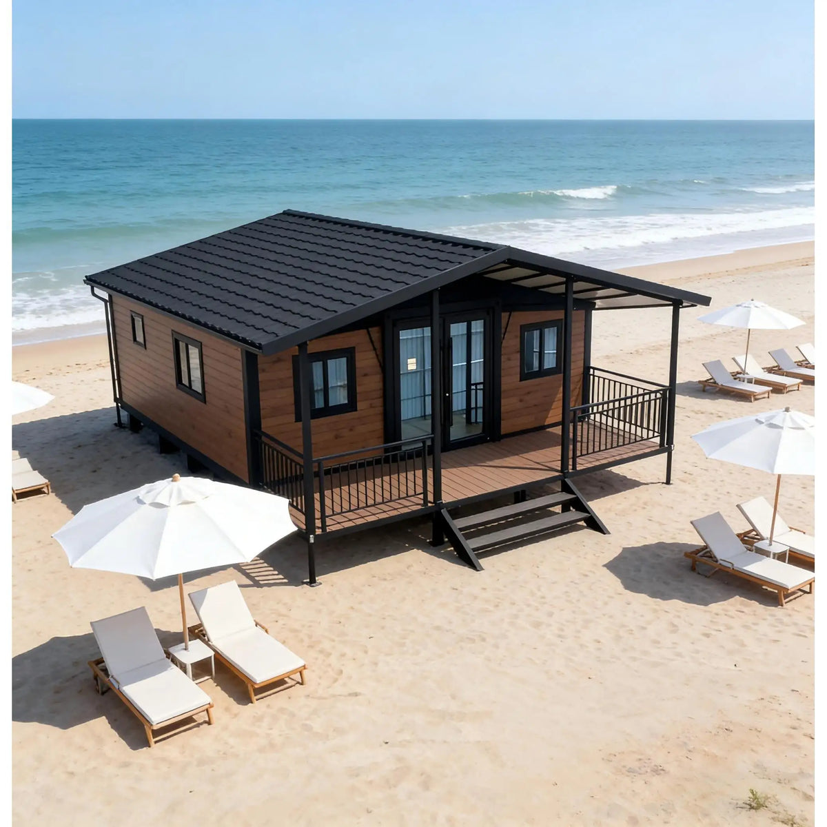 Detachable Container House Customized Hotel Mobile Home Staff Dormitory House Container Casa Modular Foldable Container House