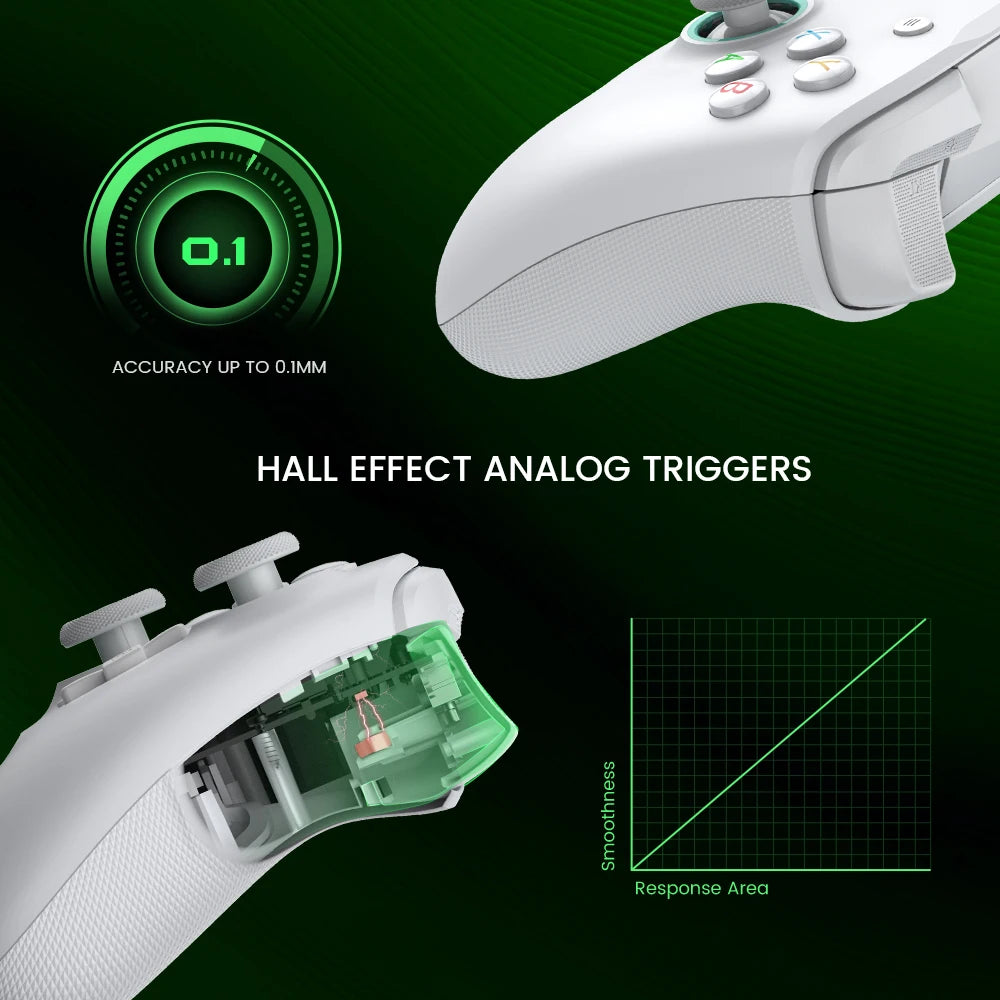 GameSir G7 SE Xbox Gaming Controller Wired Gamepad for Xbox Series X, Xbox Series S,Xbox One, with Hall Effect joystick para pc