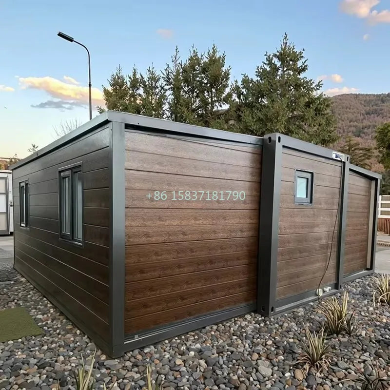 Prefabricated Container House 36㎡ Modern Portable Folding Tiny Home 2/3 Bedroom Modular Luxury Expandable Container House for US