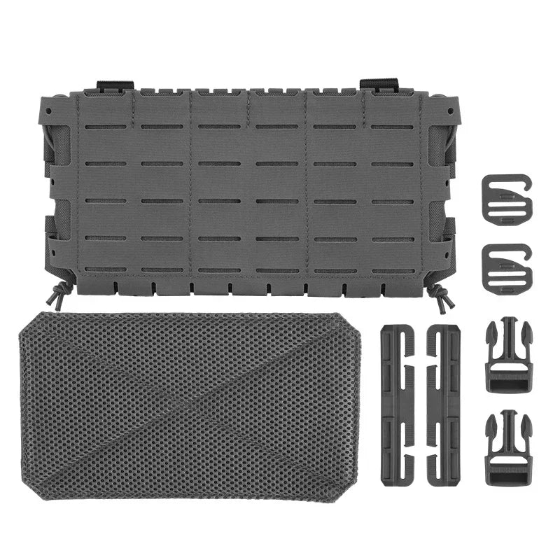 Tacticl Triple Magazine Pouch Multi-purpose Chest Rig Hunting Plate Carrier ARC V3 Molle Mag Airsoft for M4 AR15 Clip Bag