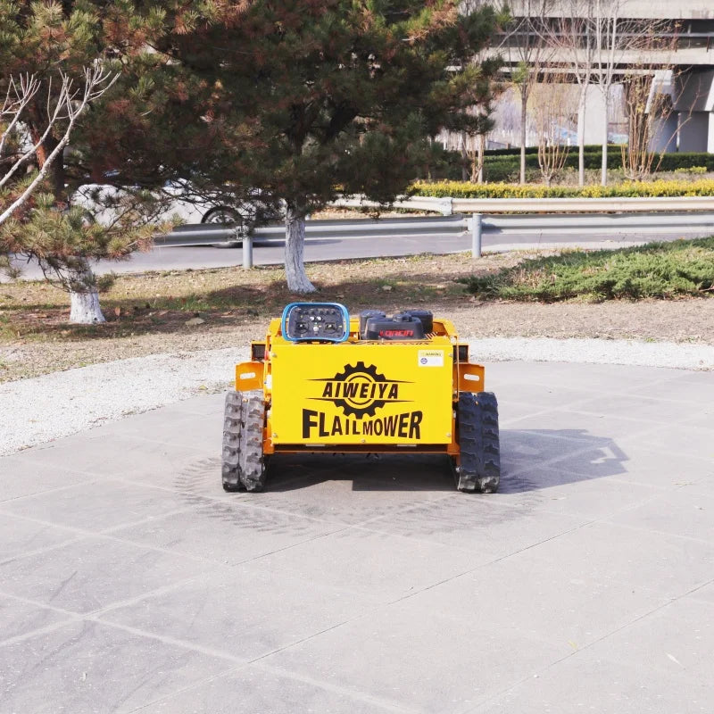 Customized Lawn Mowers for Sale Tracked Type Remote Control Lawn Mower Crawler Slope Mower CE EPA Approved