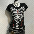 Grunge Clothes Y2k Tops Star Girl Y2k Top Goth Women's T-shirts Kawaii 90s Clothes Vintage Aesthetic Clothing T-shirt Kpop Emo