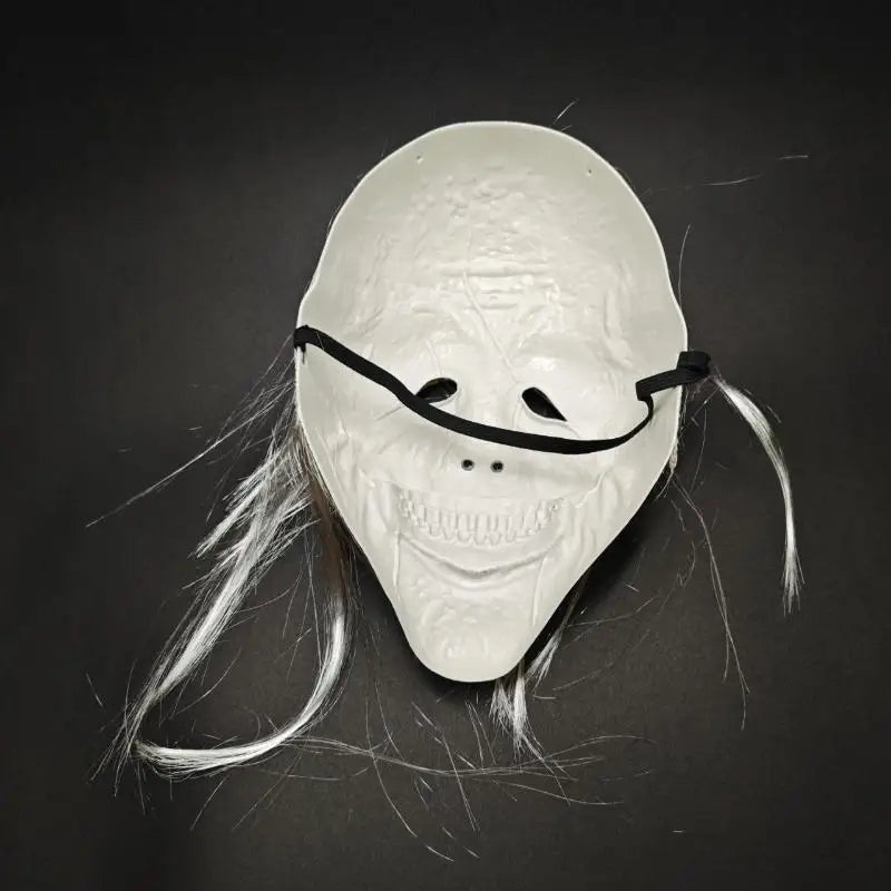 【S】Halloween Horror Terrifier Art The Clown Full Head Mask With Blood Splatter For Cosplay Party Haunted House