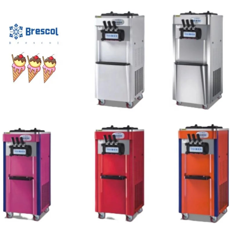 Table Top/vertical Ice Cream Machines And Soft Ice Cream Vending Machines For Hotels And Restaurants