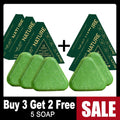 LKIAE Anti-Hair Loss Soap, With Natural Arborvitae Leaves, Usman Grass, Reduce Dandruff, Cleansing, Promote Hair Growth, Smooth