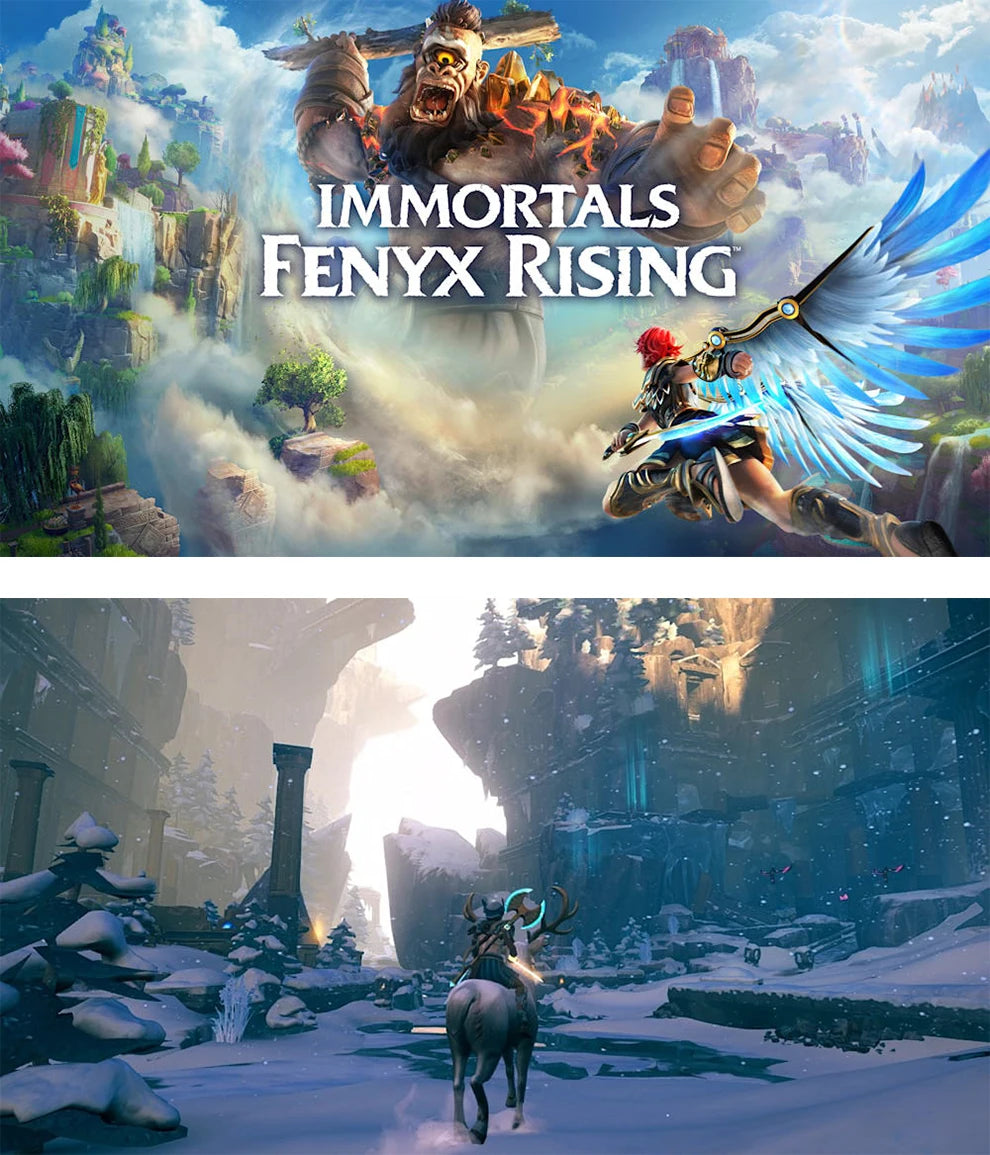 Nintendo Switch Game Deals - Immortals Fenyx Rising - Games Physical Cartridge HK version