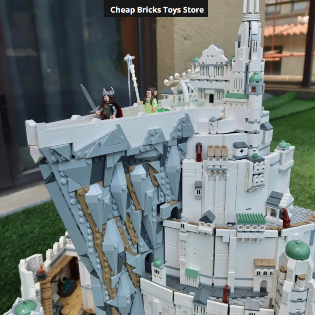 Educational 2026 Assembly 8278pcs DIY  Building Blocks Suitable The City Capital Minas Tirith Model Gifts for Adults Toys A