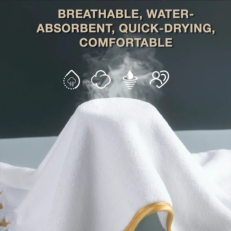 8-Piece Premium Bath Towel Set - Hotel Collection with Plush, Absorbent & Fast-Drying Towels, Bathroom Essentials for Luxury Hom