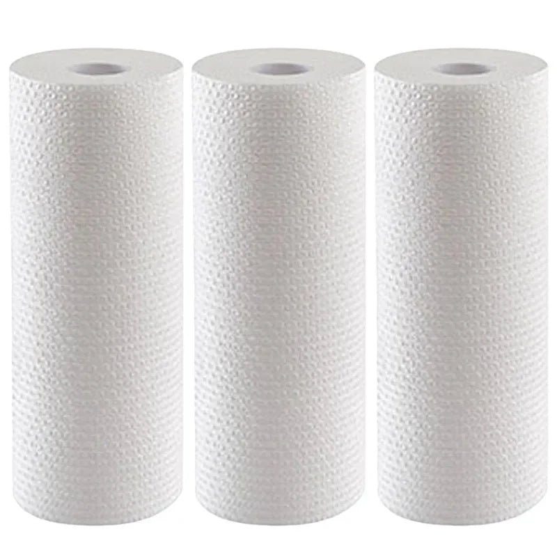 500/50pcs Reusable Kitchen Disposable Rags Non-Woven Cleaning Cloths Washing Dishcloths Rag Cloth Towels Non-stick Scouring Pads