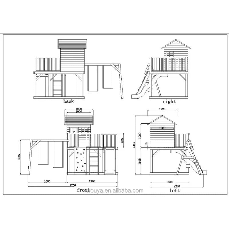 Hot Selling Playhouse Kids Garden Playhouse Playhouses for Kids