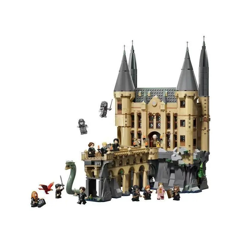New European castle building blocks for 2026, suitable for home living room decoration and holiday gift giving