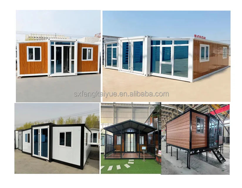 Customized Casas Prefabricadas Modernas Expandable Container House Prefabricated Homes Modular Shipping Home Prefab Houses Moder