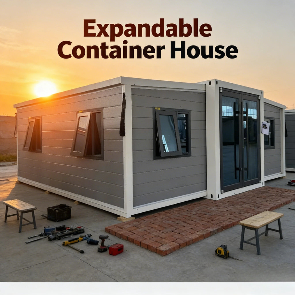Customized Prefabricated Container House, Modular Expandable Homes, Mobile Tiny House, Office Cabin, Disaster Relief Housing Fol