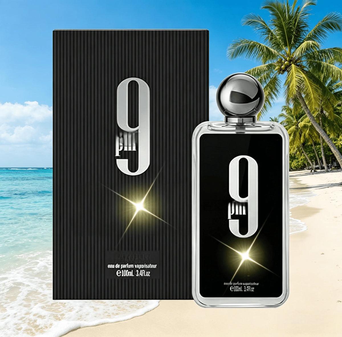 9PM Men's Perfume by Feronomas – 100ml Long-Lasting Gourmet Oriental EDP, The Ultimate Signature Scent
