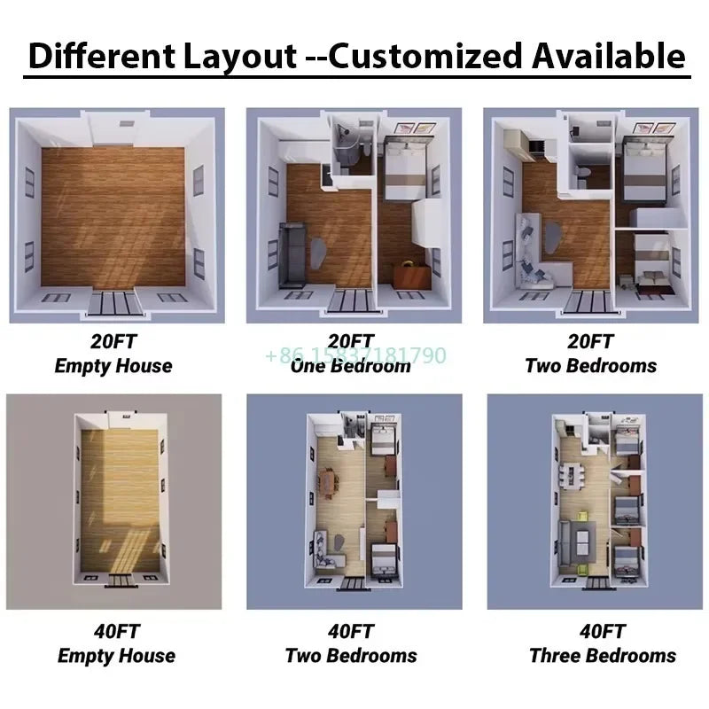 Container House Widely Application Prefabricated Folding Container House Comfortable Convenient Mobile Home for New Zealand