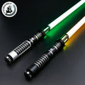 TXQSABER Lightsaber Smooth Swing Metal Handle Blaster Color Changing Laser Sword Knight Cosplay Toys Lotus