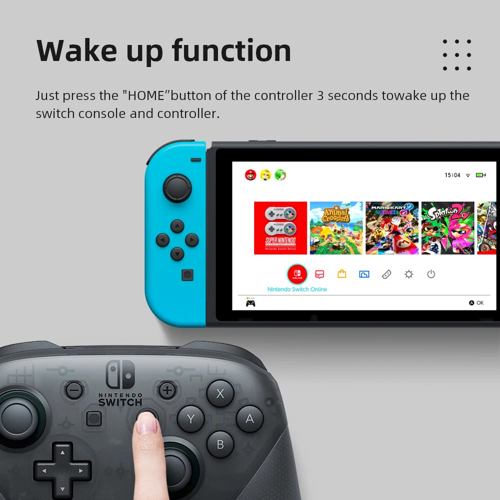 Nintendo Switch Pro Controller Bluetooth 3.0 and Build in NFC Wireless Game Controller motion controls HD rumble Amiibo