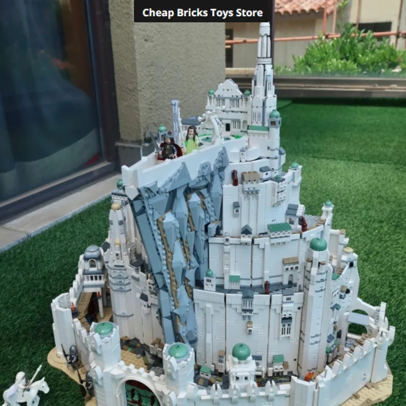 Educational 2026 Assembly 8278pcs DIY  Building Blocks Suitable The City Capital Minas Tirith Model Gifts for Adults Toys A