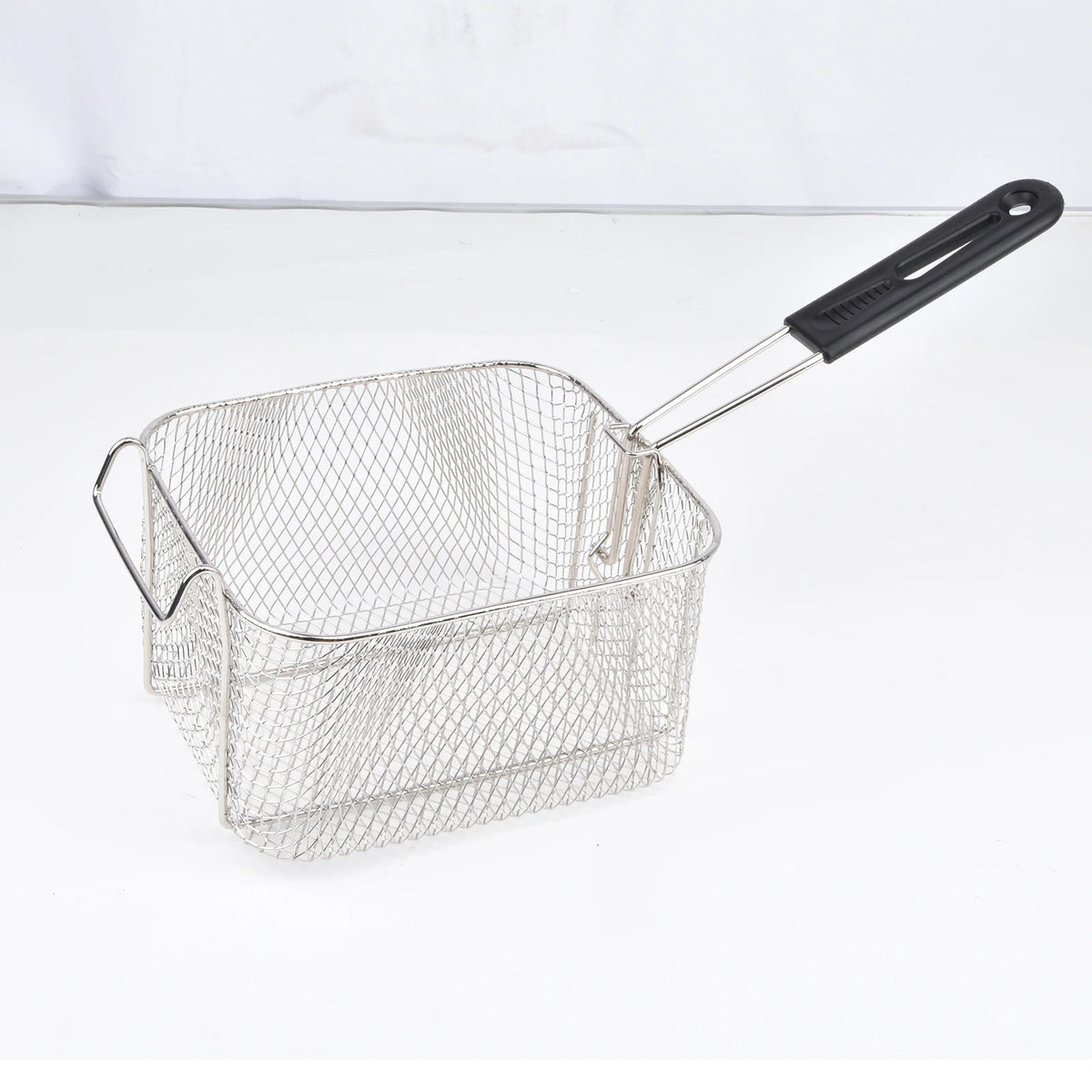 One Electric Deep Fryer with Filter Plate and Frying Basket, with Gloves Tank Stainless Steel Fryer for French Fries, Chicken, And Snacks, Adjustable Temperature Control, And The Lid Helps Prevent Hot Oil from Splattering