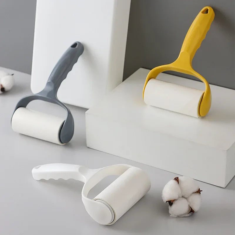 Tearable Lint Roller Remover Portable Paper Sticky Roller Dus For Clothes Pet Hair Sticky Home Cleaning Brush Accessories