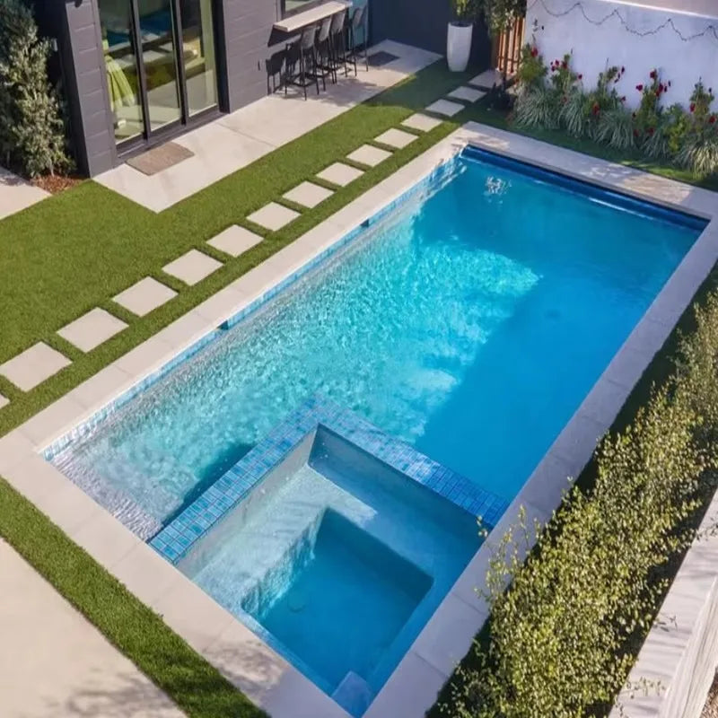 Customized pool Hotel Resort Family Home 8m 26ft 30ft Garden Large Inground Big Large Spa Prefab Swimming Pool Outdoor