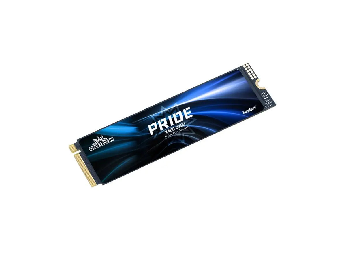 KingSpec ONEBOOM X400 2280 1TB M.2 NVMe 1.4 PCIe 4.0 Gen4 Gaming SSD, Speed Up to 7400MB/s, 3D TLC NAND, Internal Solid State Disk Compatible for PS5
