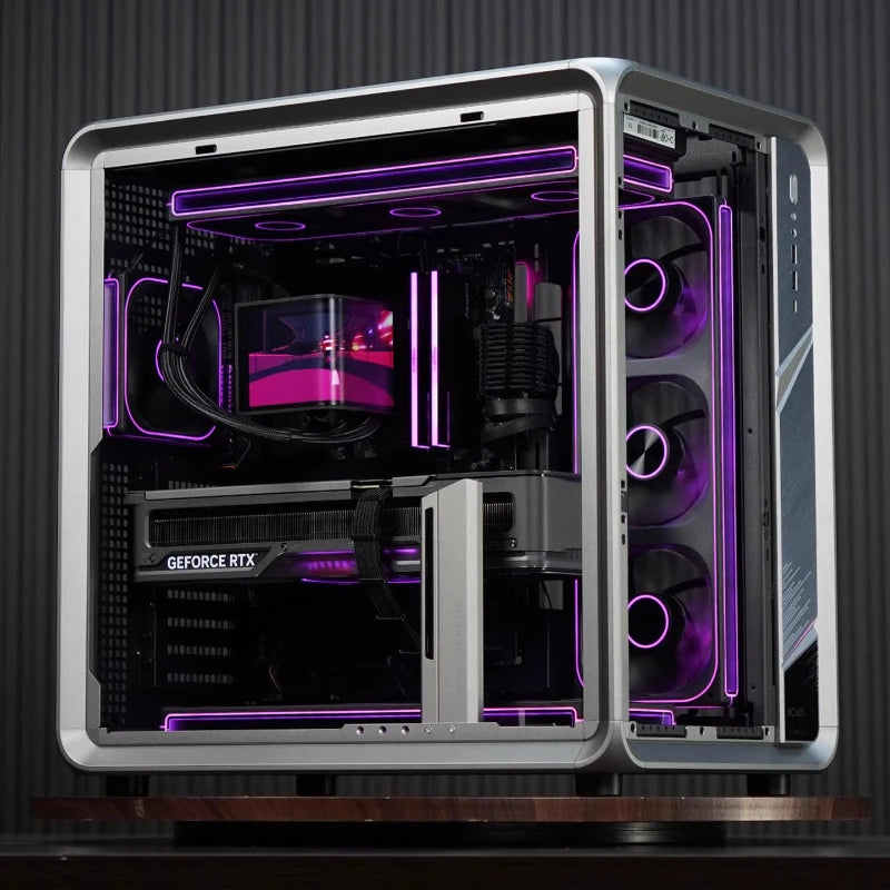 BO400 high-end sea view room computer host 9800X3D 5080 gaming e-sports high-quality desktop
