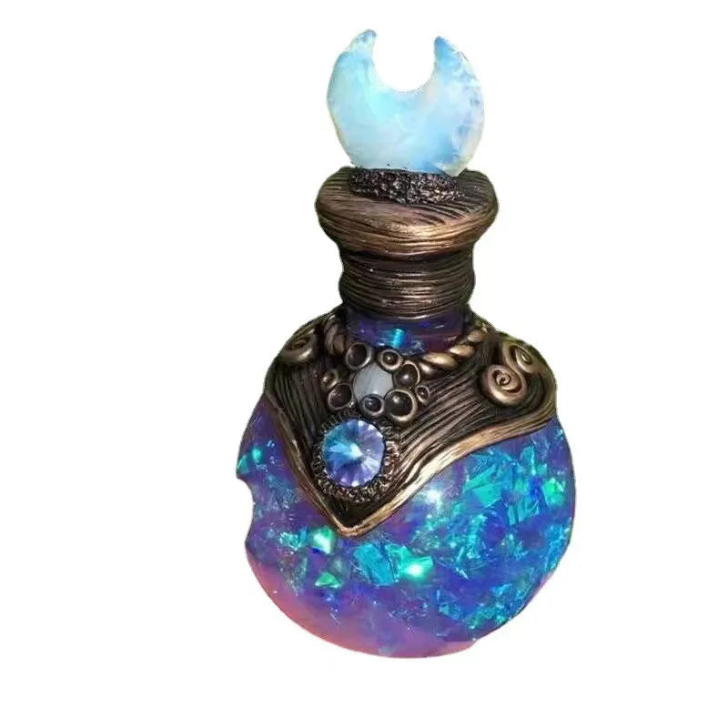 New Creative Magic Potion Bottles Desktop Decoration Ornaments Home Courtyard Resin Crafts Decoration Ornaments Birthday Gifts