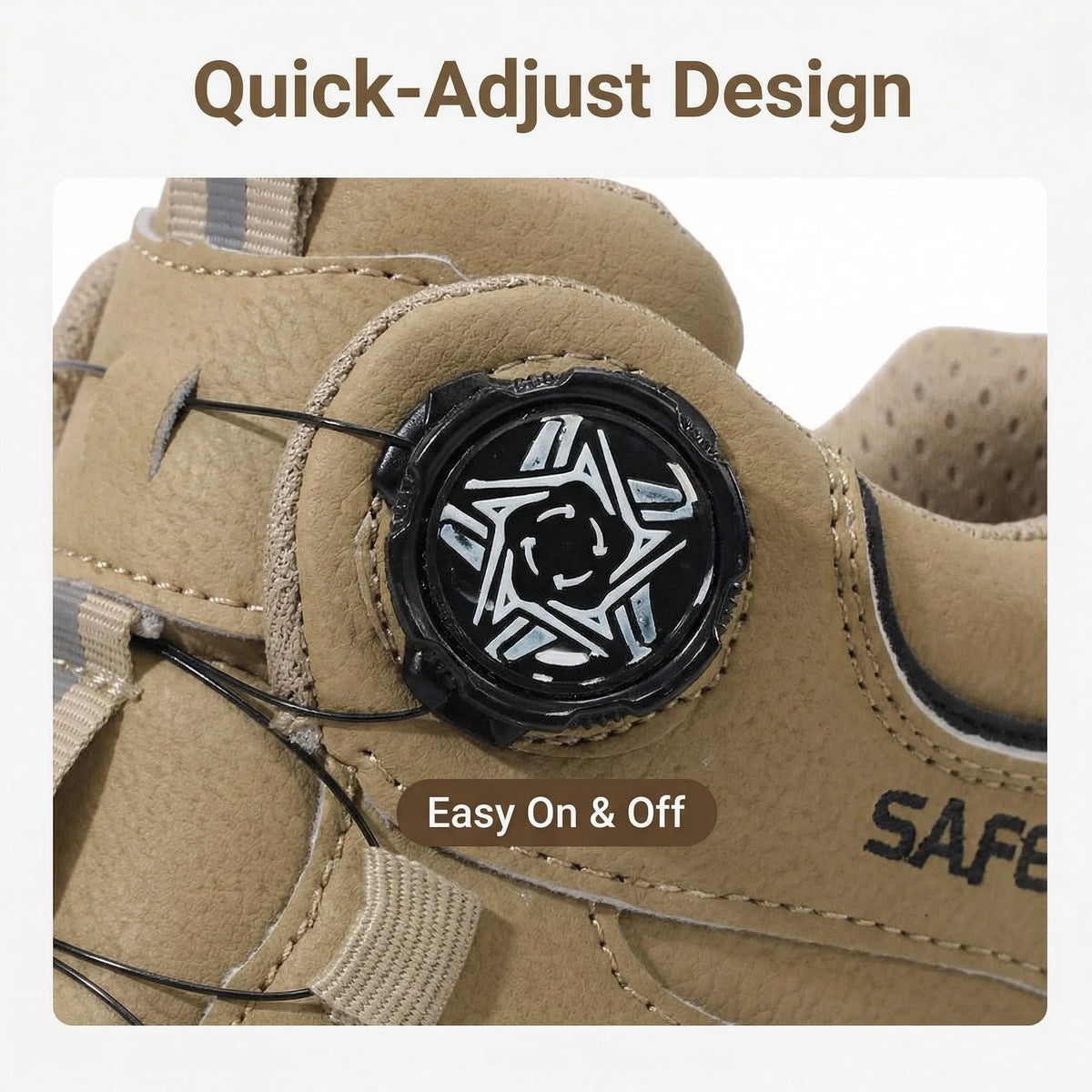 Halloween Men's Steel Toe Work Boots Water-Resistant Anti-Impact Puncture-Proof Tactical Hiking Boots for Industrial Outdoor Use
