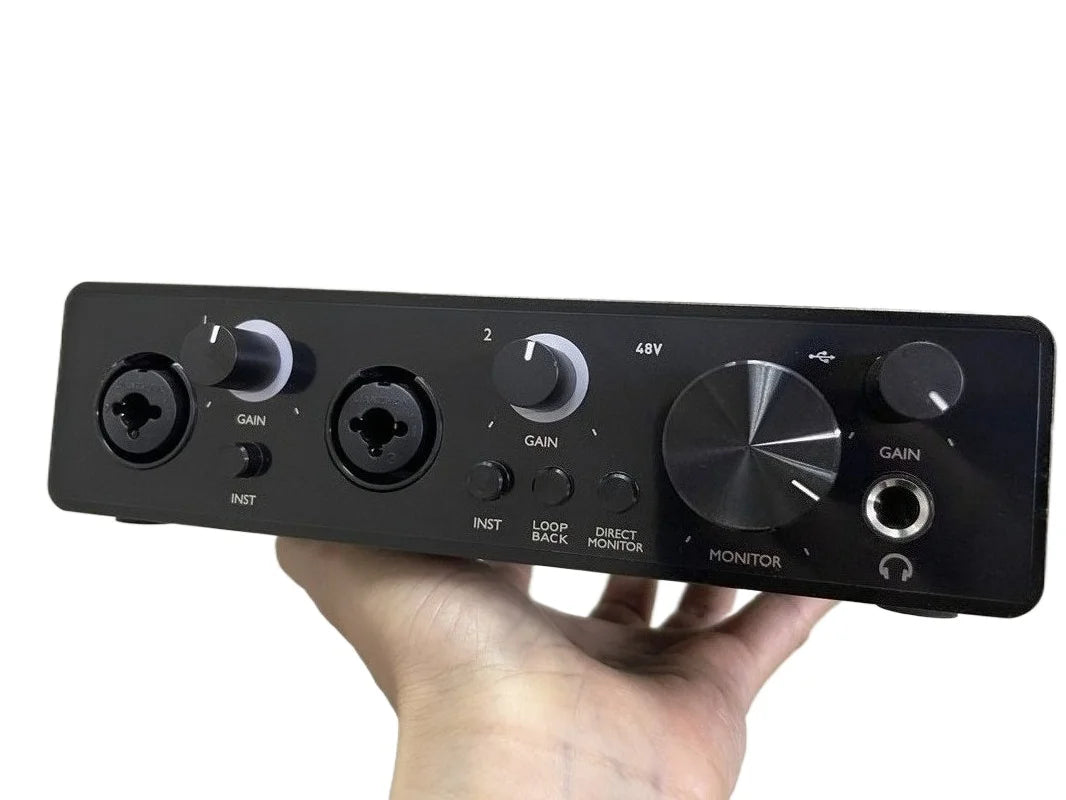 Audio interface recording studio usb external sound card recording guitar 2 channel interface audio аудиоинтерфейс