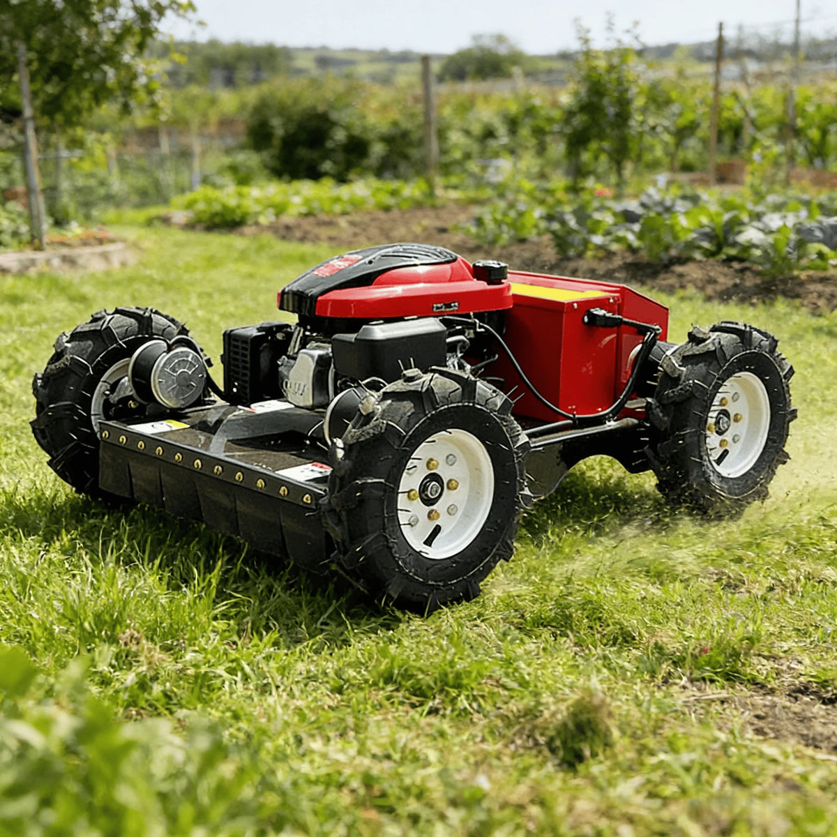 Landscaping Garden Machinery 100% Remote Control Reel Mower Lawn Mower Garden Crawler Grass Cutter Lawn Mover