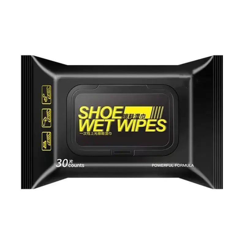 12/30/80pcs Disposable Shoe Wipes Portable Shoe Cleaners Travel Sneaker Wet Wipes Quick Cleaning White Shoes Artifact Polishing