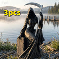 1/3 Scale London Dusk Reaper Decorative Figurine, Collectible Statue, Home Room Bookshelf Decoration, Desktop Ornament, Dark Gothic Style Statue (Sculpture), Thames River Ambiance Decor, Niche Style Ornament, Perfect f