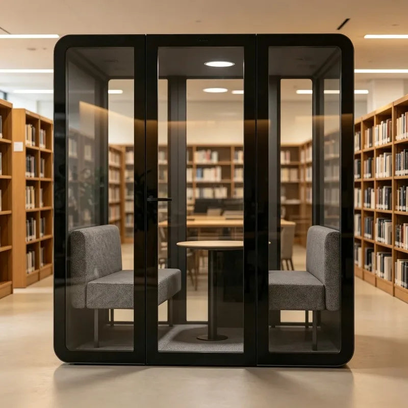 Modular Silent Cabin Customized Movable Sound Insulated Home Office Privacy Booth Acoustic Pod