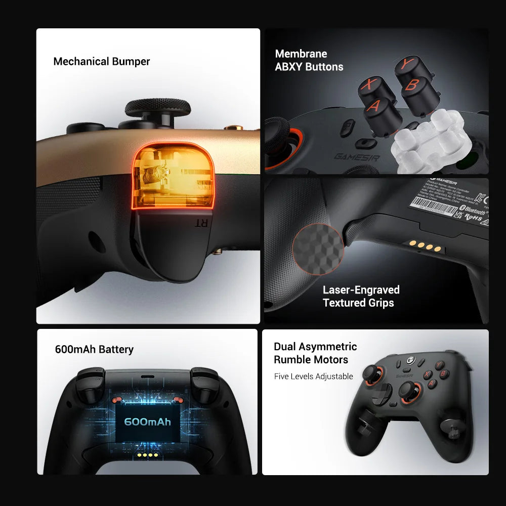 GameSir Nova 2 Lite Iron Man Edition Wireless Game Controller for Switch, PC, Android and iOS