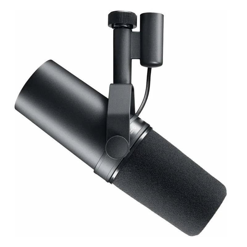 Shure SM7B Microphone Sm7b Dynamic Microphone Podcast Studio Set for Live/Stage Recording Podcasting Cardioid Black Metal Mic