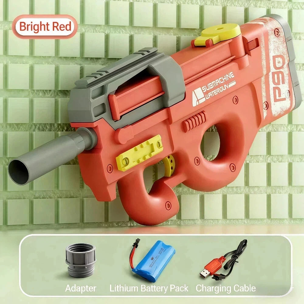 Electric Water Gun, Automatic Squirt Guns withFT Range with Large Capacity,  Water Blasters for Kids Boys Adults Outdoor Summer
