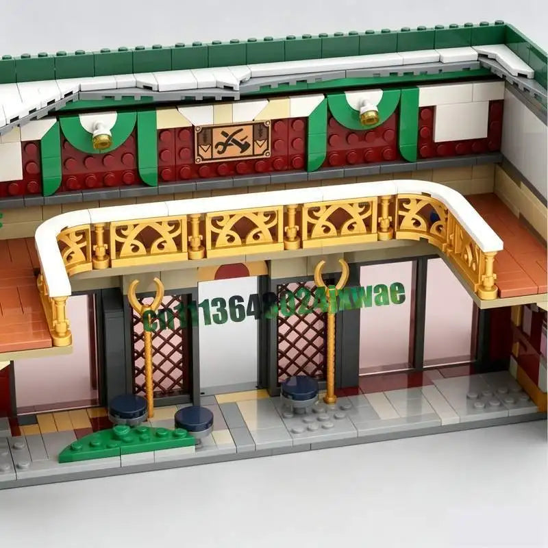 5030 PCS Post Apocalyptic City Street MOC Custom Building Blocks Urban Model Creative Assembly Educational Toy Gifts Collection