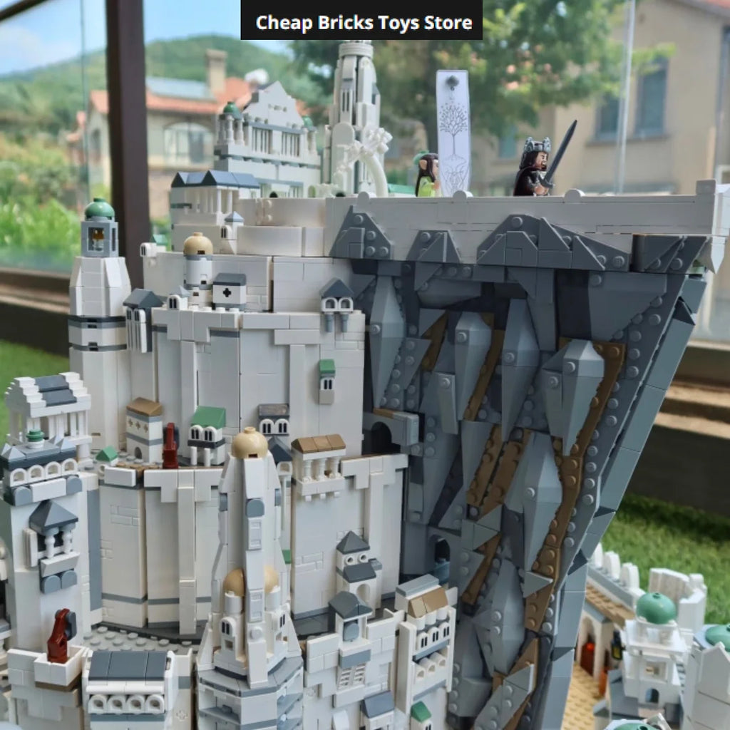 Educational 2026 Assembly 8278pcs DIY  Building Blocks Suitable The City Capital Minas Tirith Model Gifts for Adults Toys A